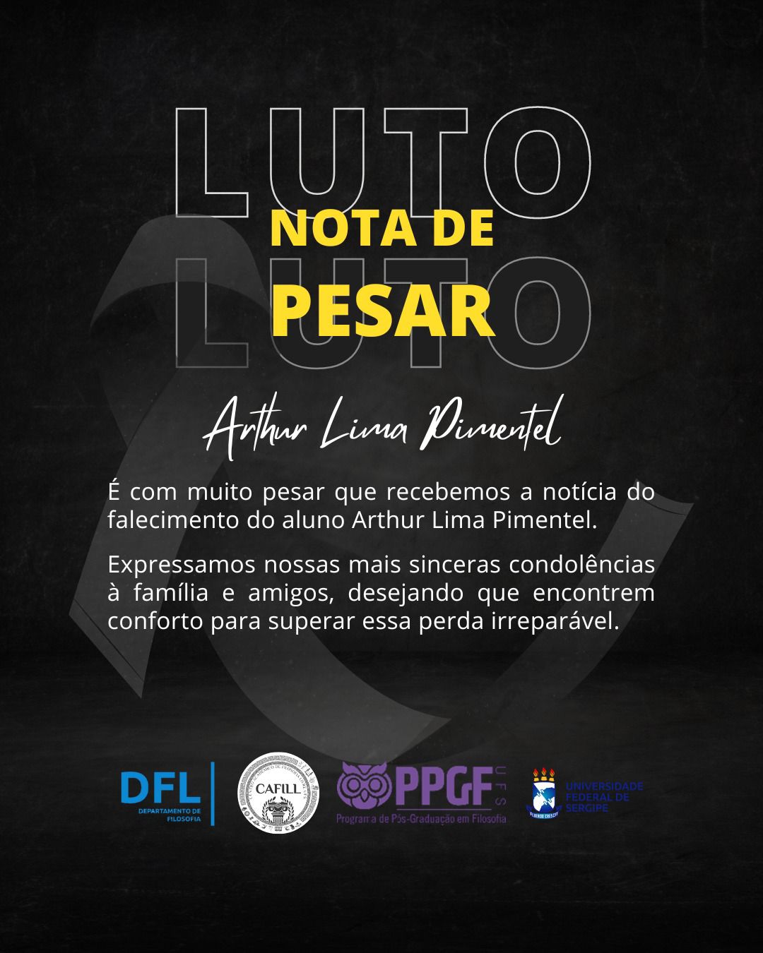 Nota de pesar